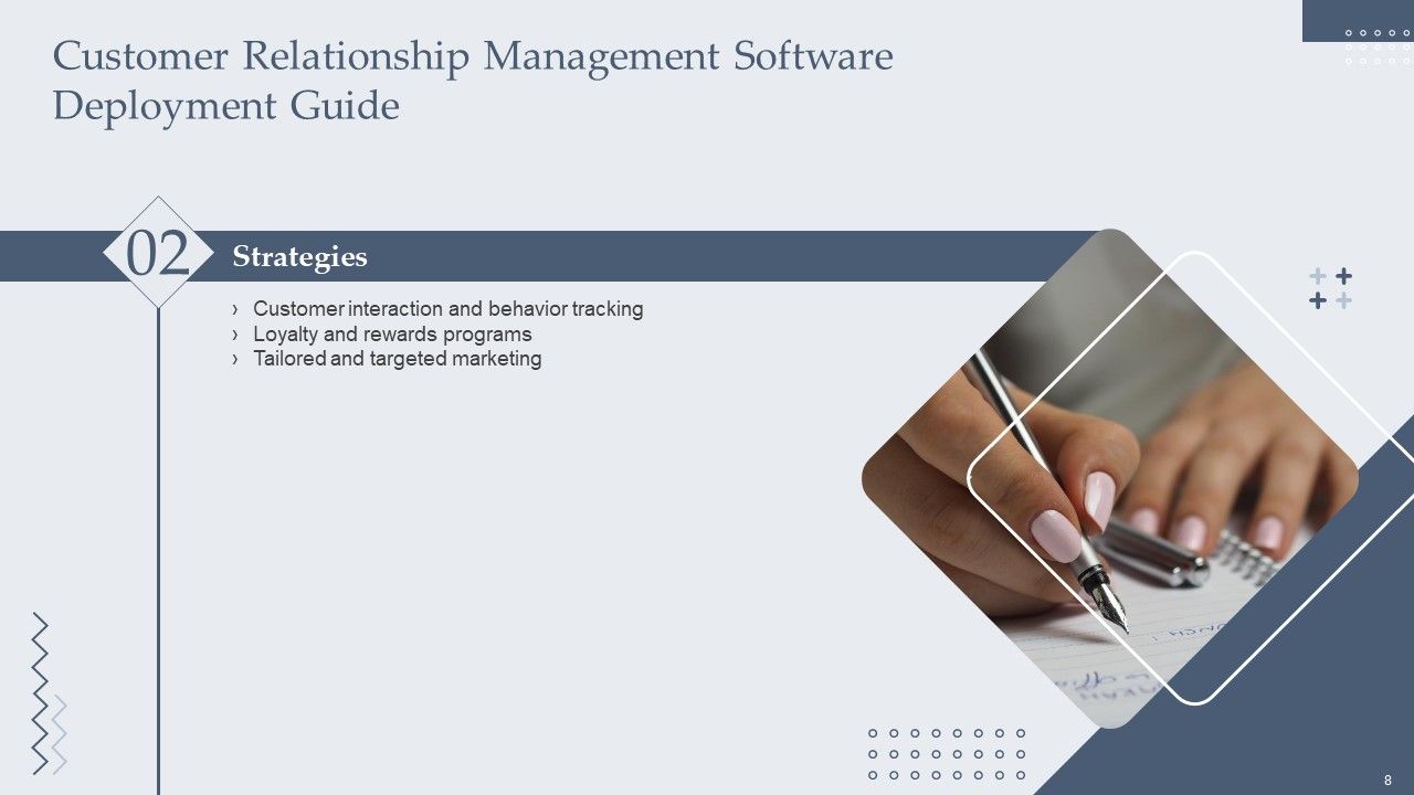 Customer Relationship Management Software Deployment Guide Ppt PowerPoint Presentation Complete Deck With Slides Slide08