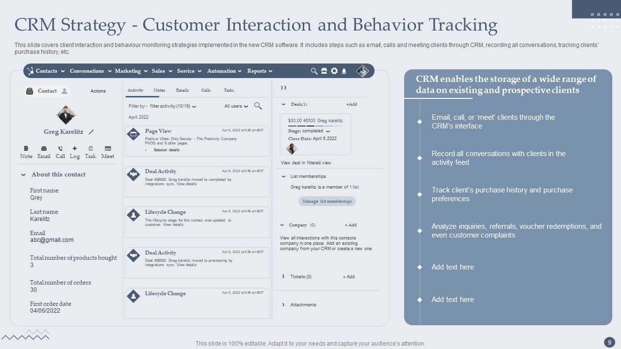 Customer Relationship Management Software Deployment Guide Ppt PowerPoint Presentation Complete Deck With Slides Slide09