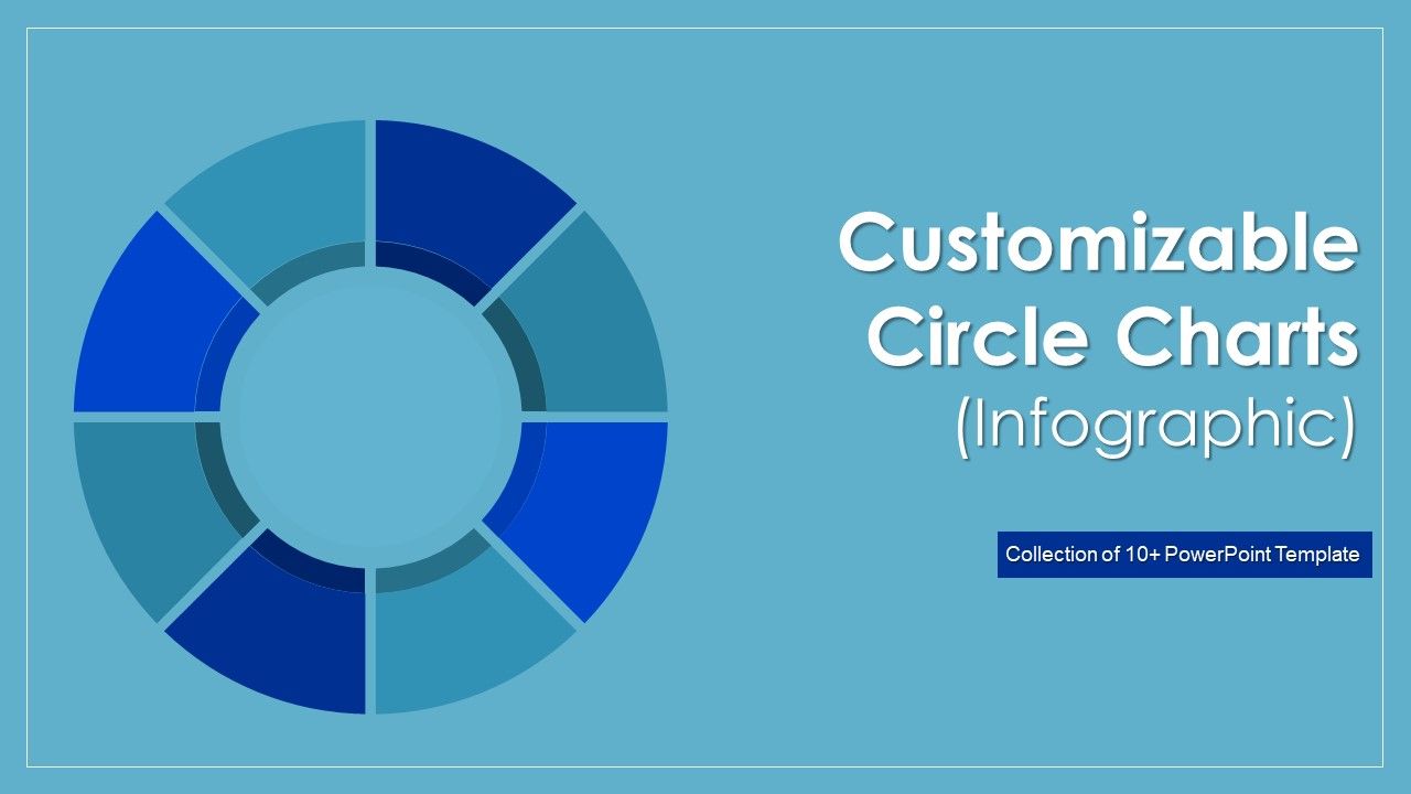Customizable Circle Charts Infographic Ppt PowerPoint Presentation