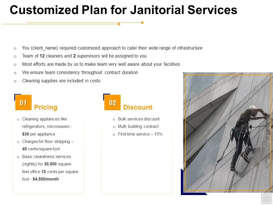 Customized_Plan_For_Janitorial_Services_Ppt_PowerPoint_Presentation_Icon_Graphics_Pictures_Slide_1.jpg