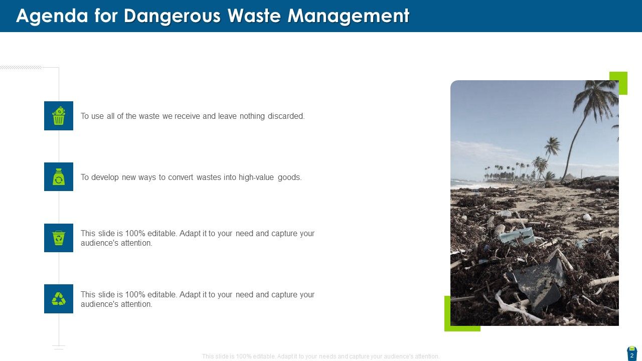 Dangerous Waste Management Ppt PowerPoint Presentation Complete With Slides Slide02