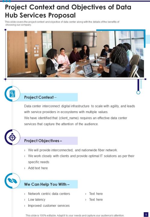Data Hub Services Proposal Example Document Report Doc Pdf Ppt Slide05