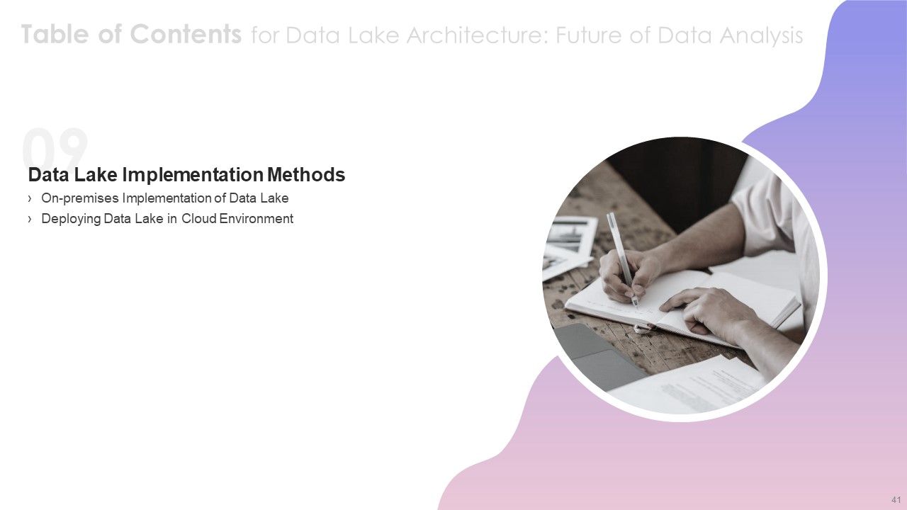 Data Lake Architecture Future Of Data Analysis Ppt PowerPoint Presentation Complete Deck With Slides Slide41