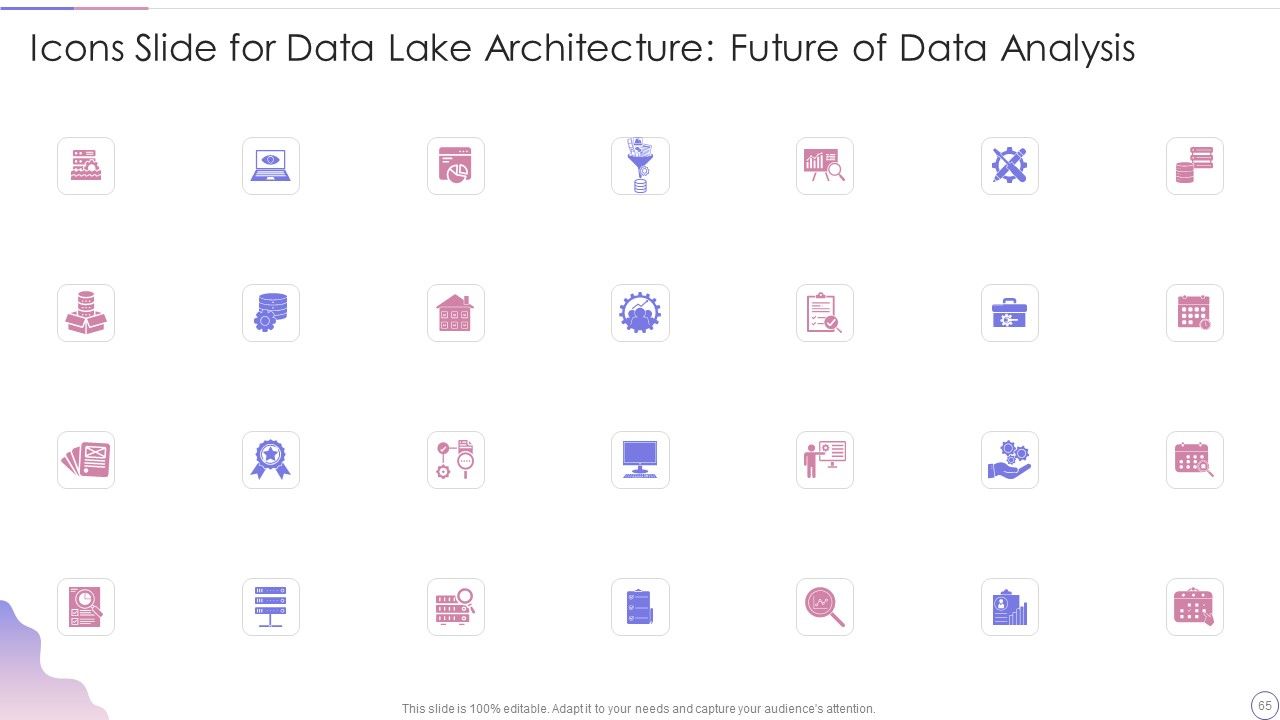 Data Lake Architecture Future Of Data Analysis Ppt PowerPoint Presentation Complete Deck With Slides Slide65