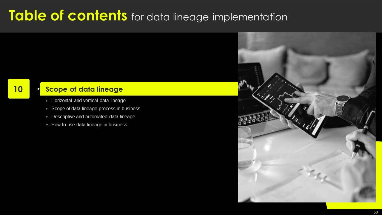 Data Lineage Implementation Ppt PowerPoint Presentation Complete Deck With Slides Slide50