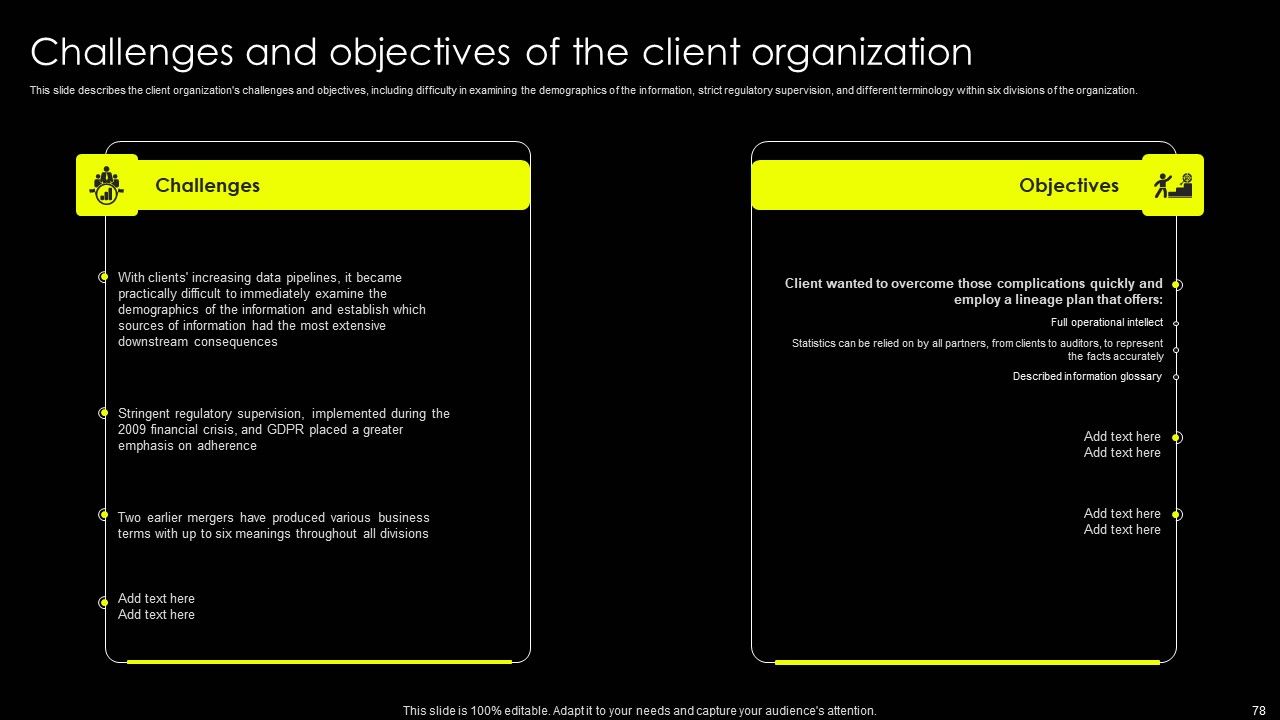 Data Lineage Implementation Ppt PowerPoint Presentation Complete Deck With Slides Slide78