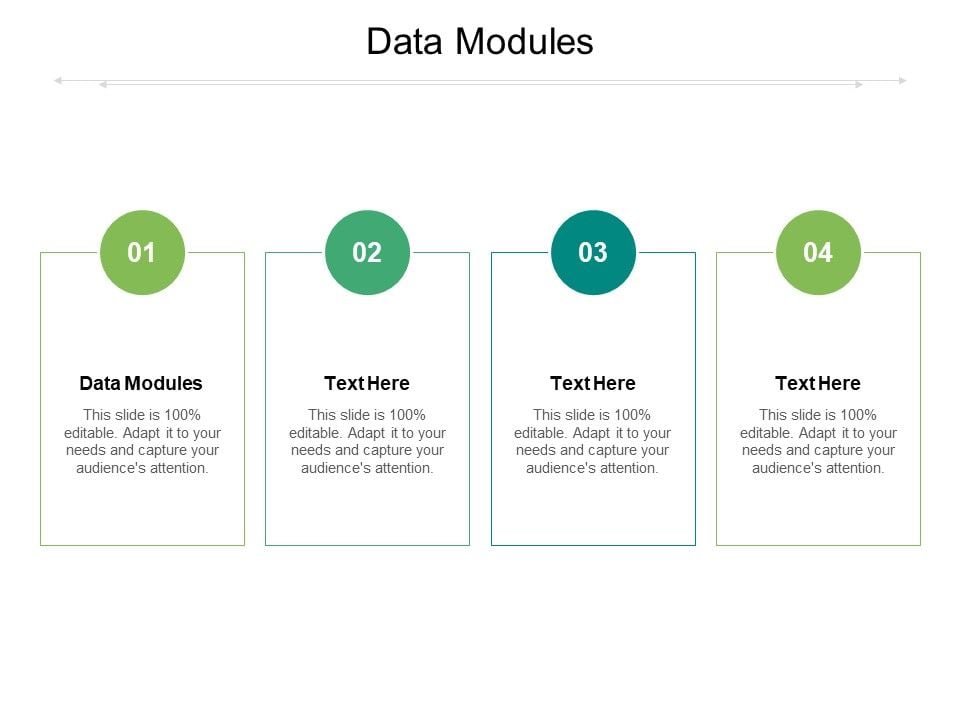 Data Modules Ppt PowerPoint Presentation Inspiration Vector Cpb Pdf