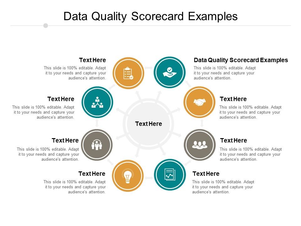 Data Quality Scorecard Examples Ppt PowerPoint Presentation