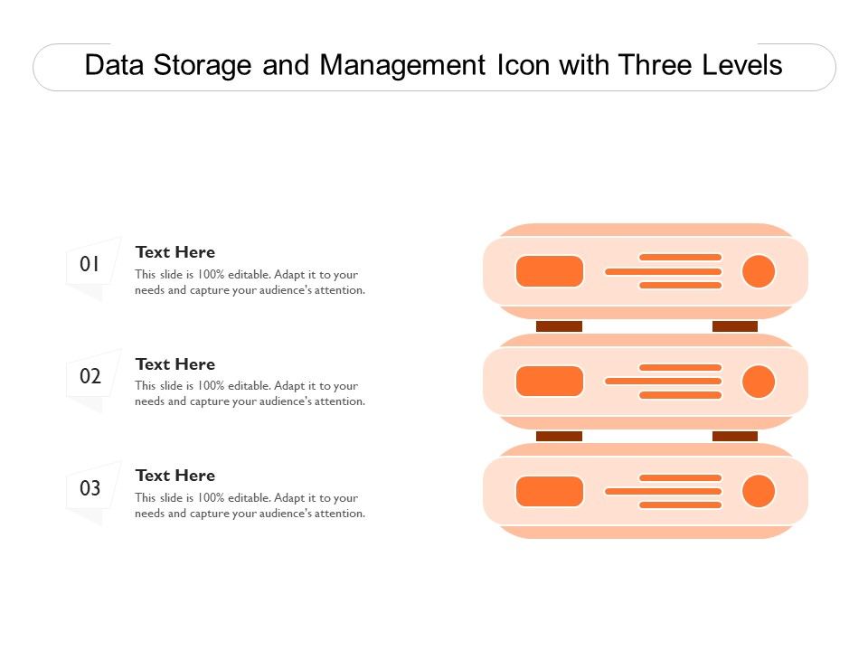 Data_Storage_And_Management_Icon_With_Three_Levels_Ppt_PowerPoint_Presentation_File_Pictures_PDF_Slide_1.jpg