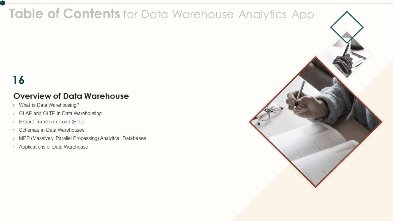 Data Warehouse Analytics App Ppt PowerPoint Presentation Complete Deck With Slides Slide73