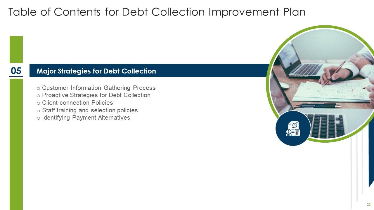 Debt Collection Improvement Plan Ppt PowerPoint Presentation Complete Deck With Slides Slide22