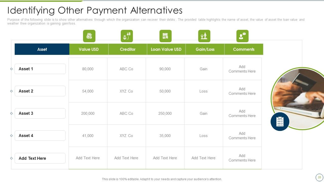 Debt Collection Improvement Plan Ppt PowerPoint Presentation Complete Deck With Slides Slide28