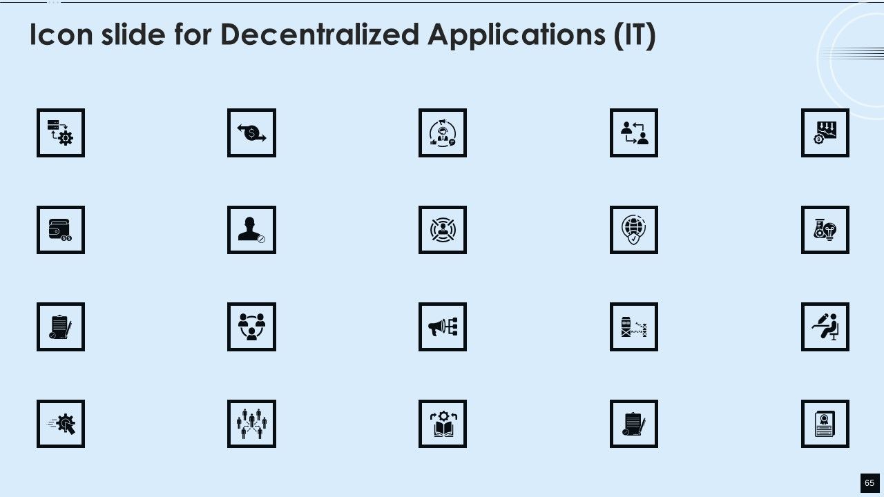 Decentralized Applications IT Ppt PowerPoint Presentation Complete With Slides Slide65