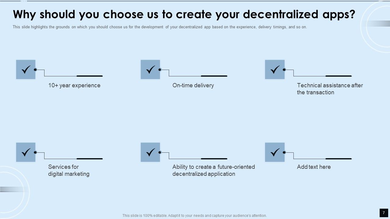 Decentralized Applications IT Ppt PowerPoint Presentation Complete With Slides Slide07