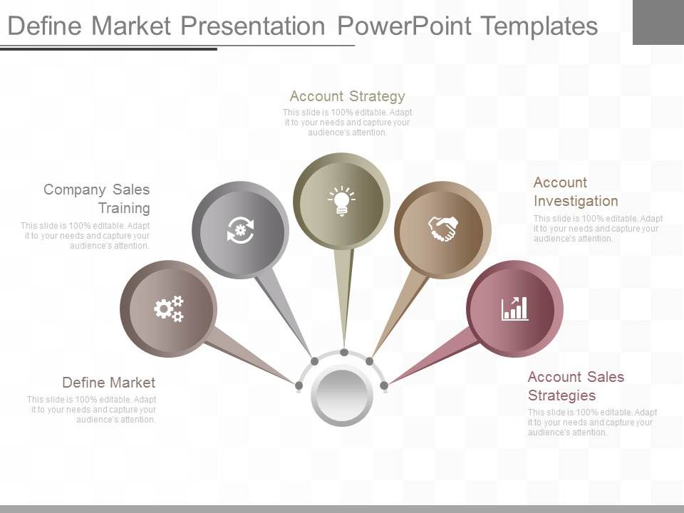 Define market presentation powerpoint templates