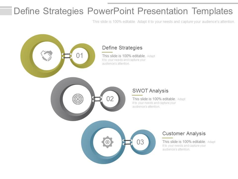 Define strategies powerpoint presentation templates