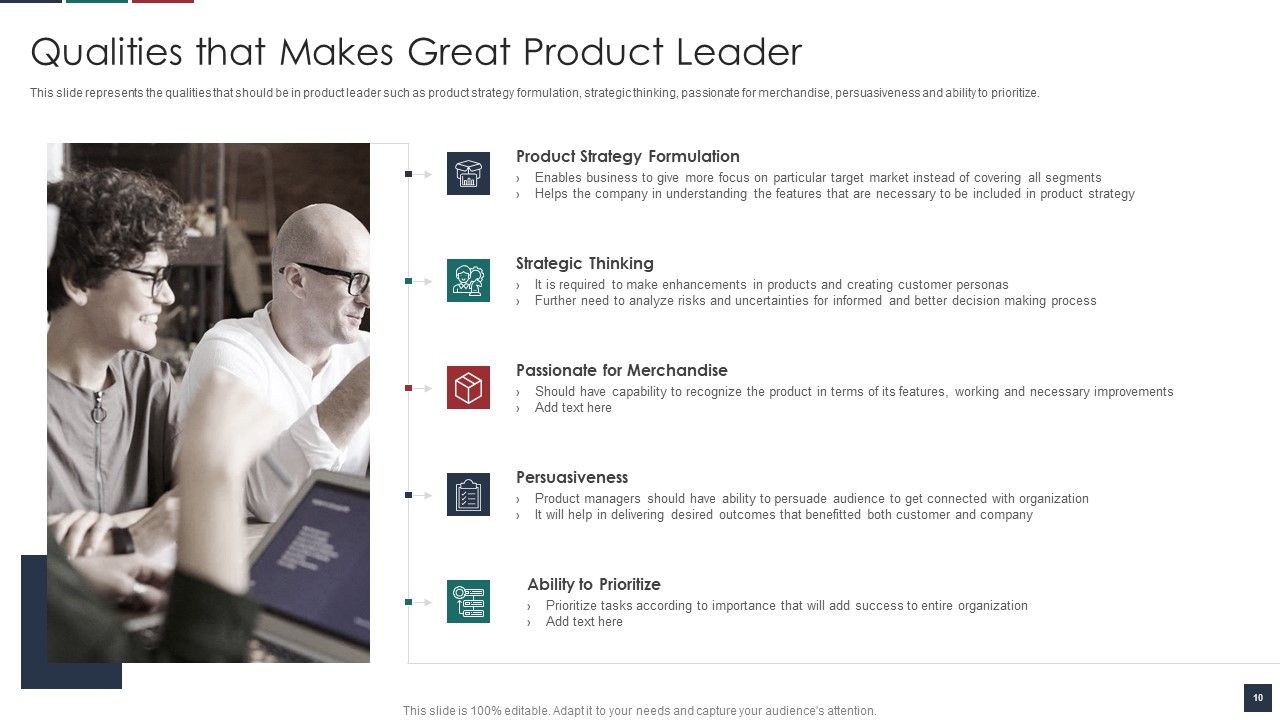 Deliver Efficiency By Innovation Of Product Leadership Methods Ppt PowerPoint Presentation Complete Deck With Slides Slide10