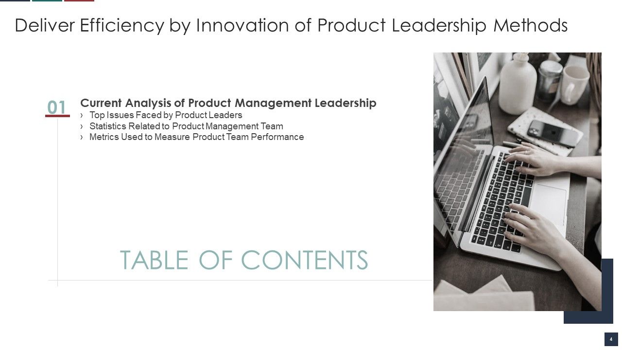 Deliver Efficiency By Innovation Of Product Leadership Methods Ppt PowerPoint Presentation Complete Deck With Slides Slide04
