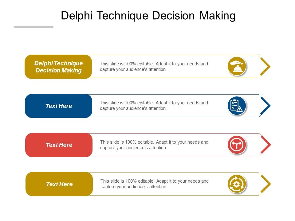 Delphi Technique Decision Making Ppt PowerPoint Presentation ...