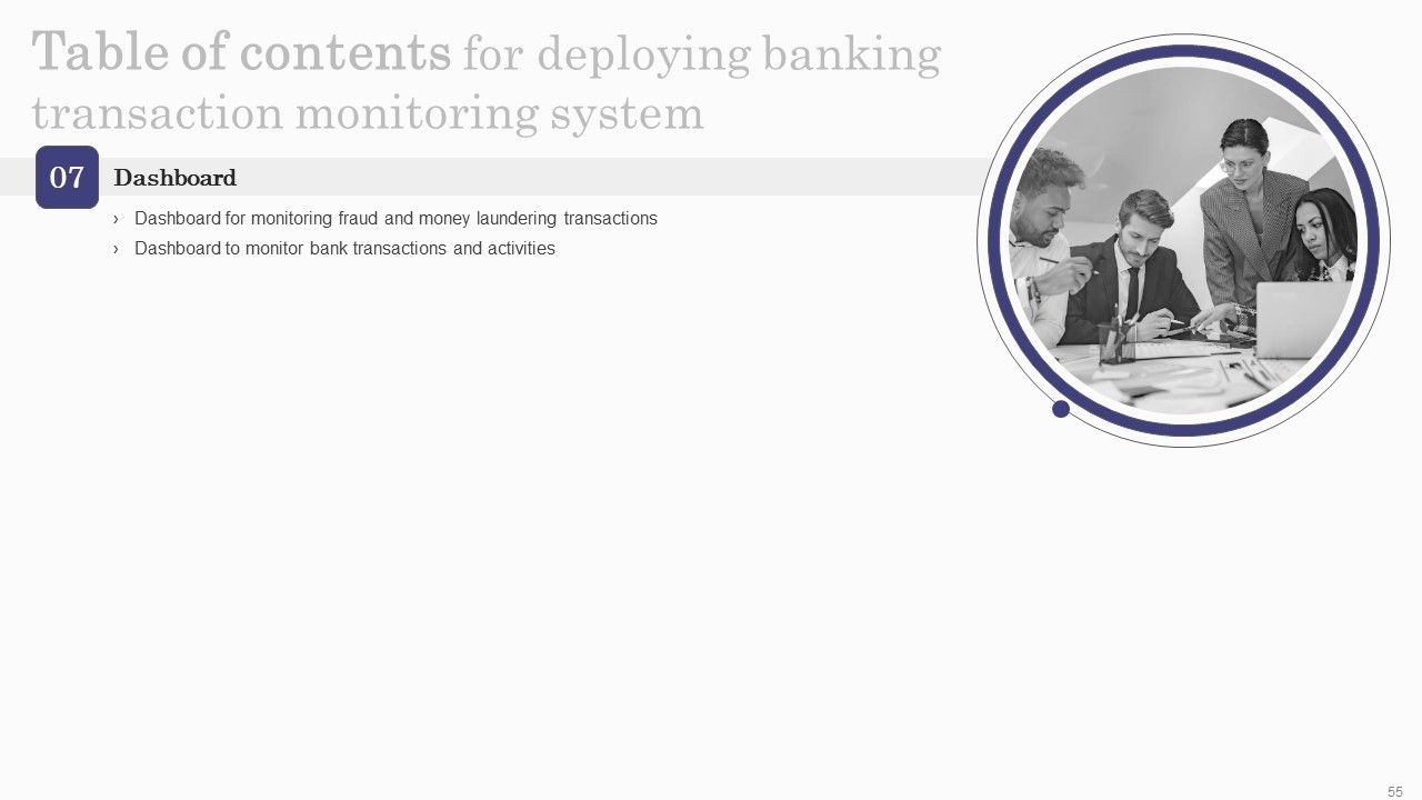 Deploying Banking Transaction Monitoring System Ppt PowerPoint Presentation Complete Deck With Slides Slide55
