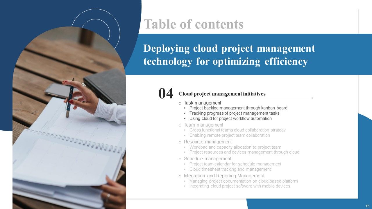 Deploying Cloud Project Management Technology For Optimizing Efficiency Ppt PowerPoint Presentation Complete Deck With Slides Slide15