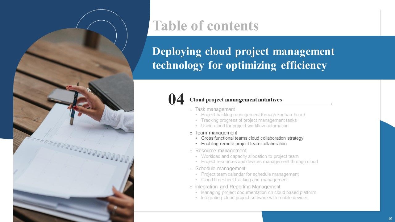 Deploying Cloud Project Management Technology For Optimizing Efficiency Ppt PowerPoint Presentation Complete Deck With Slides Slide19