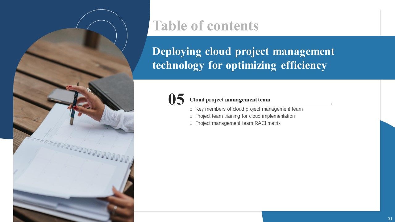 Deploying Cloud Project Management Technology For Optimizing Efficiency Ppt PowerPoint Presentation Complete Deck With Slides Slide31