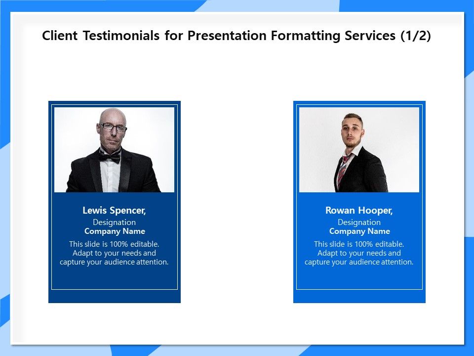 Designing_And_Editing_Solutions_Client_Testimonials_For_Presentation_Formatting_Services_Management_Icons_PDF_Slide_1.jpg