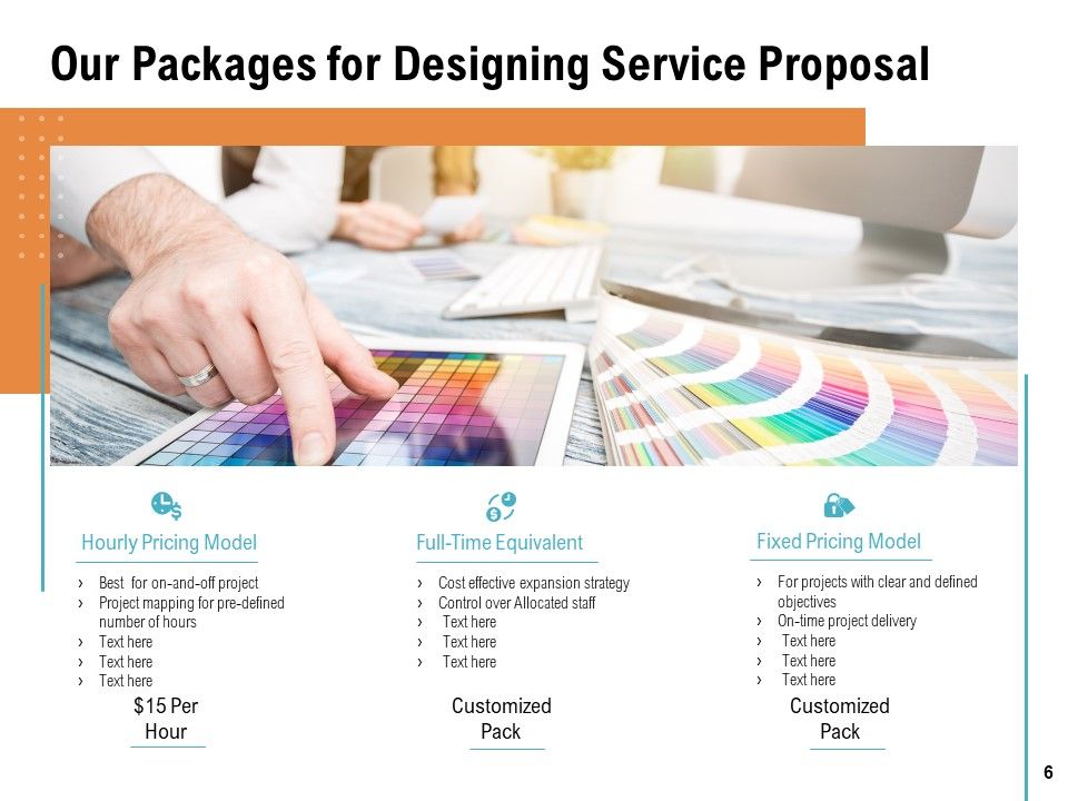 Designing Service Proposal Ppt PowerPoint Presentation Complete Deck With Slides Slide06