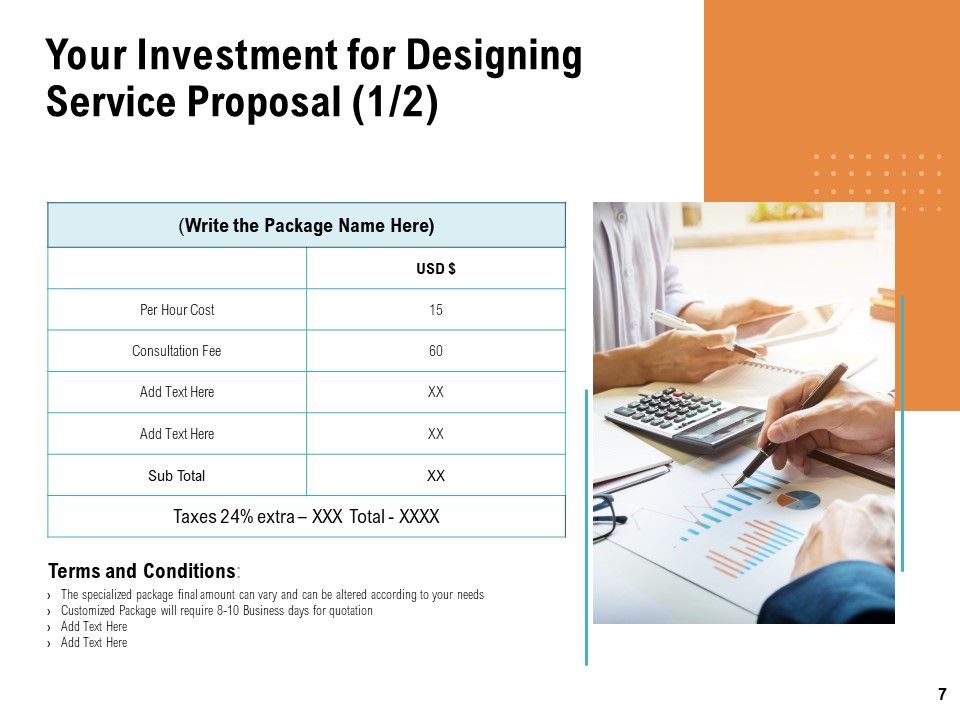 Designing Service Proposal Ppt PowerPoint Presentation Complete Deck With Slides Slide07