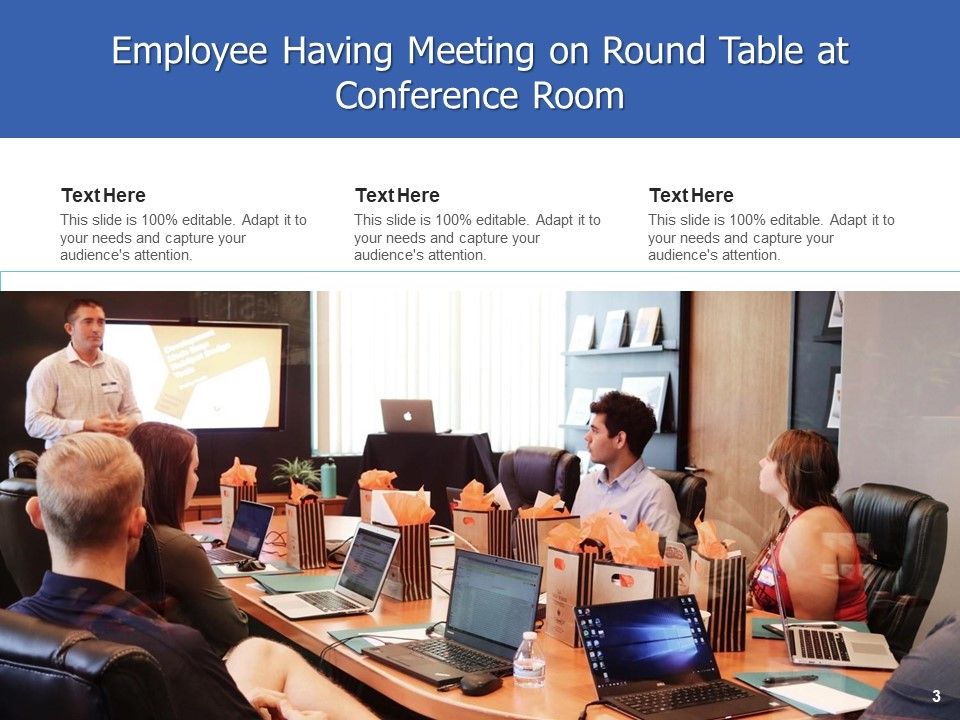 Desk Executives Conference Ppt PowerPoint Presentation Complete Deck Slide03