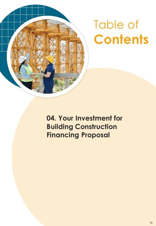 Developing Construction Funding Proposal Example Document Report Doc Pdf Ppt Slide16