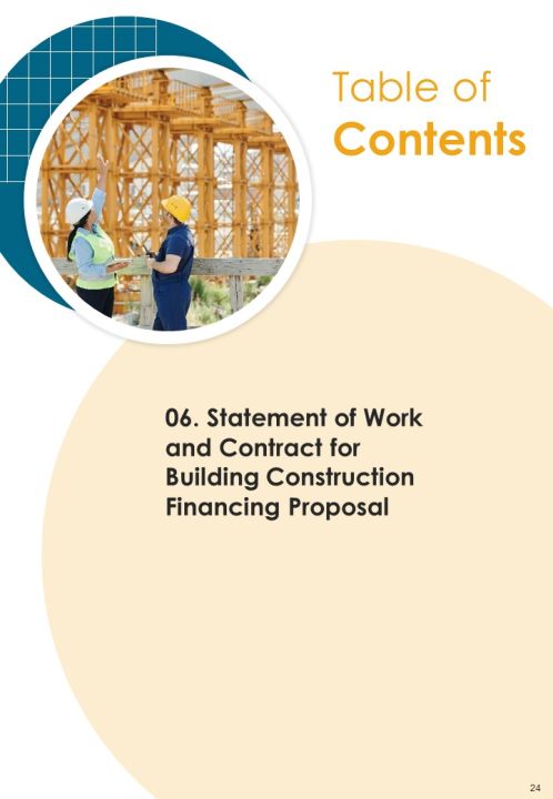 Developing Construction Funding Proposal Example Document Report Doc Pdf Ppt Slide24