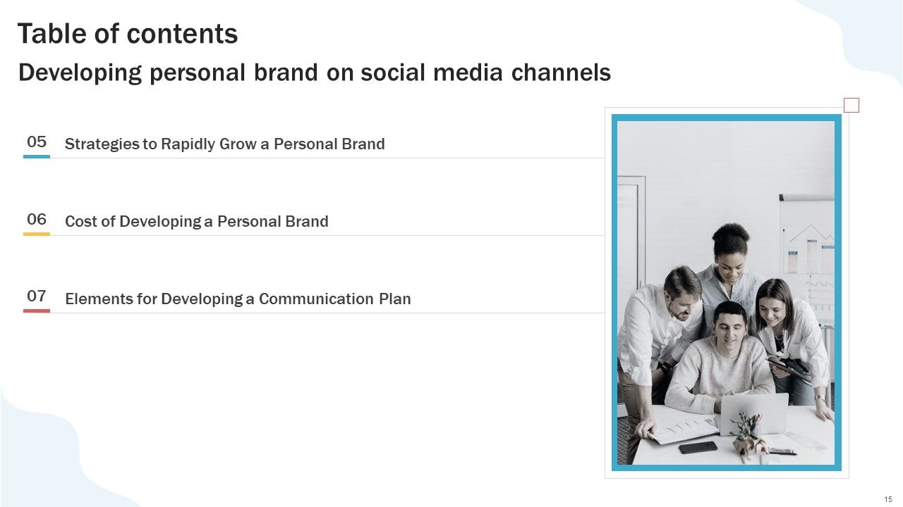 Developing Personal Brand On Social Media Channels Ppt PowerPoint Presentation Complete Deck With Slides Slide15