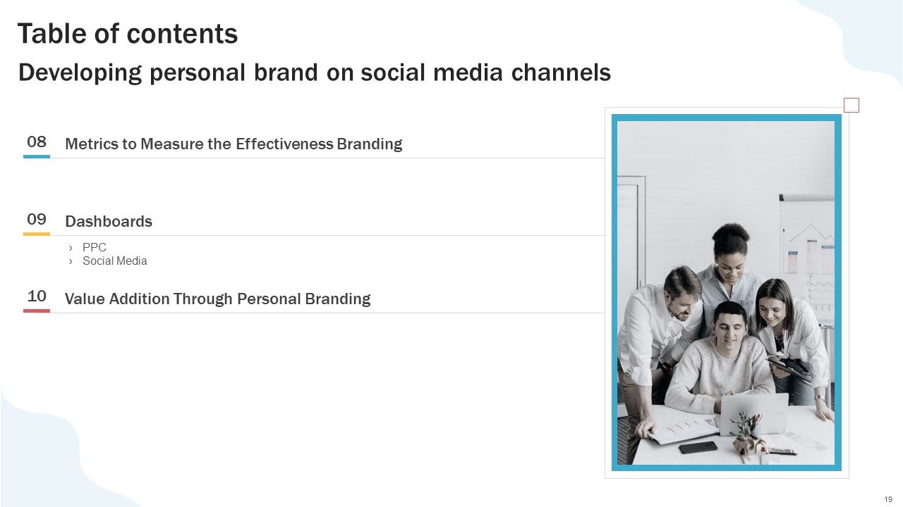 Developing Personal Brand On Social Media Channels Ppt PowerPoint Presentation Complete Deck With Slides Slide19
