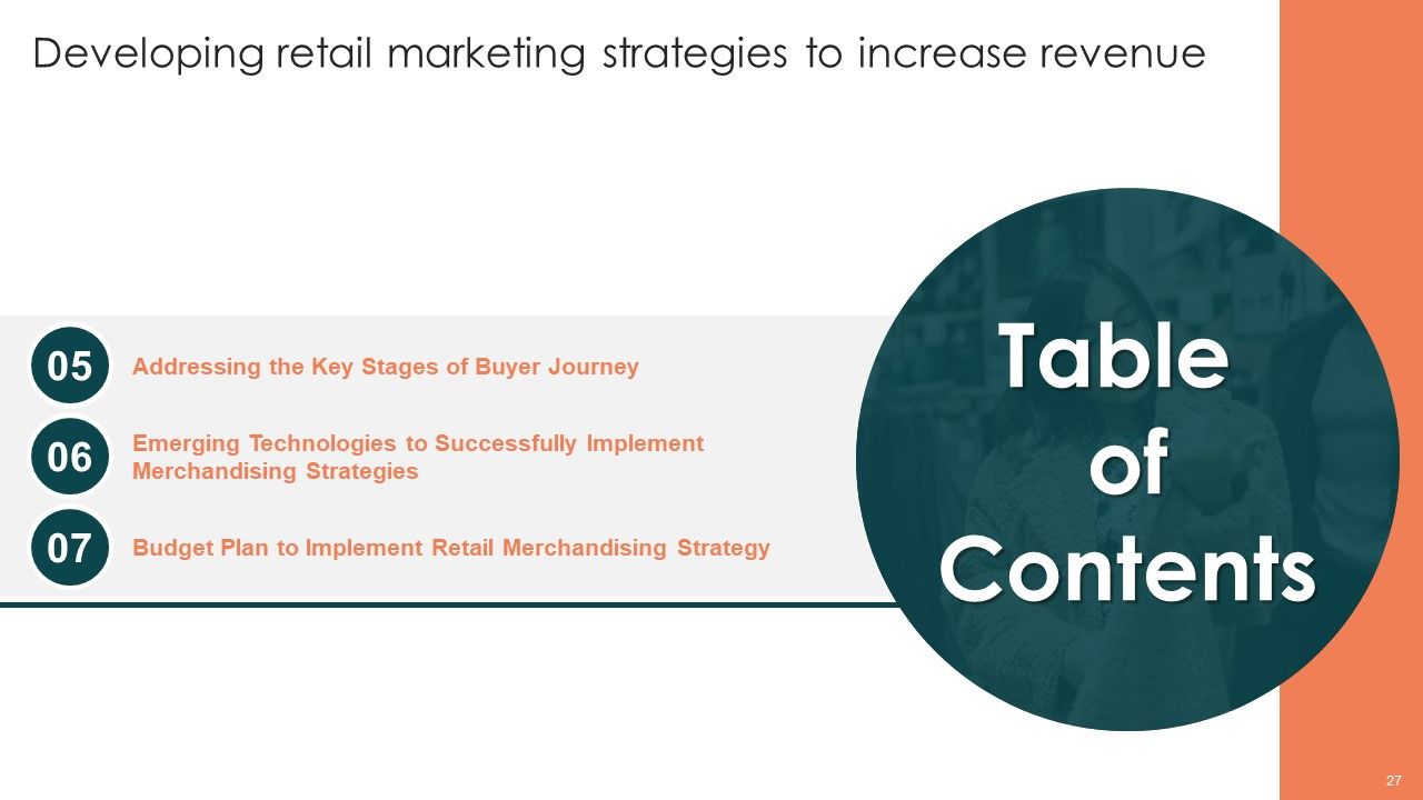 Developing Retail Marketing Strategies To Increase Revenue Ppt PowerPoint Presentation Complete Deck With Slides Slide27