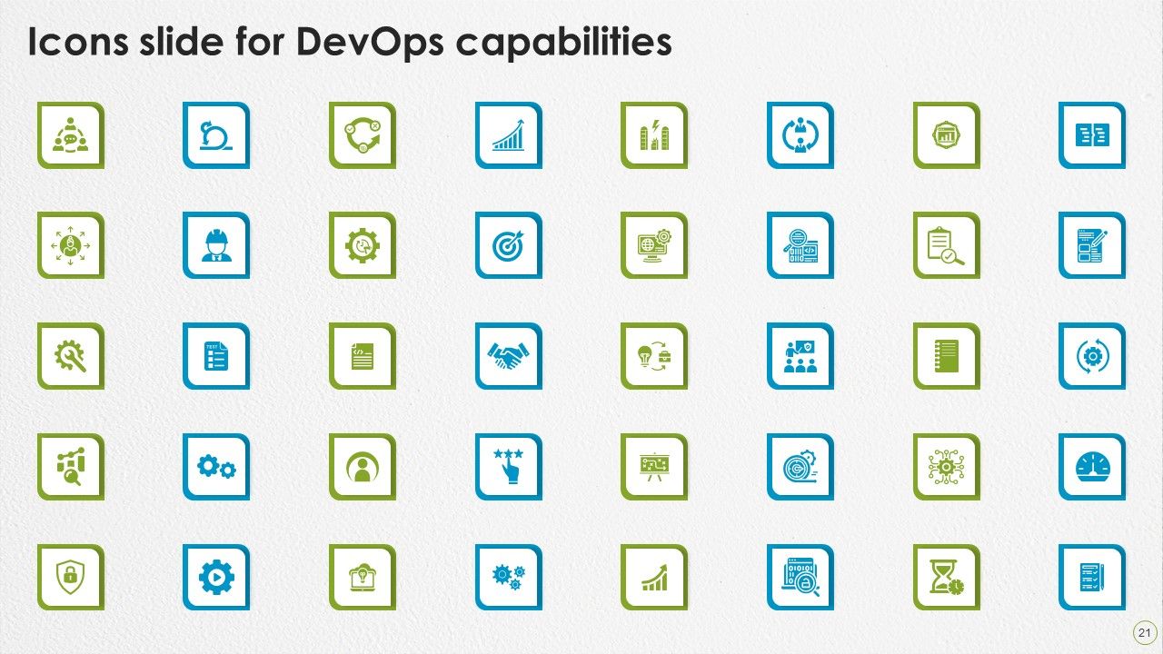 Devops Capabilities Ppt PowerPoint Presentation Complete Deck With Slides Slide21