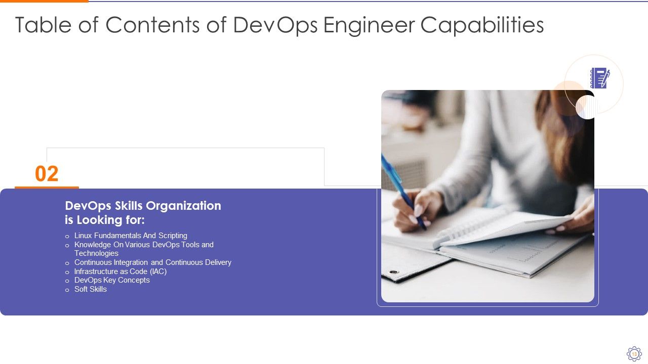 Devops Engineer Capabilities Ppt PowerPoint Presentation Complete Deck With Slides Slide13
