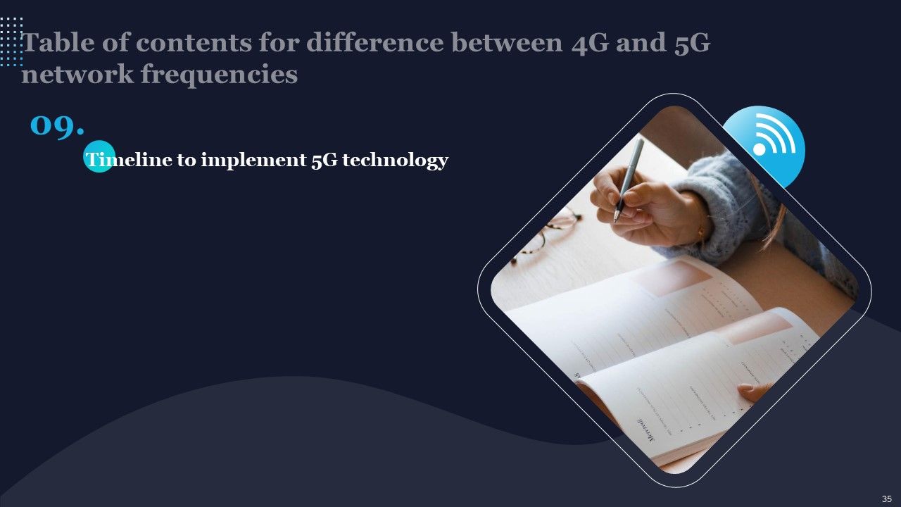 Difference Between 4G And 5G Network Frequencies Ppt PowerPoint Presentation Complete Deck With Slides Slide35
