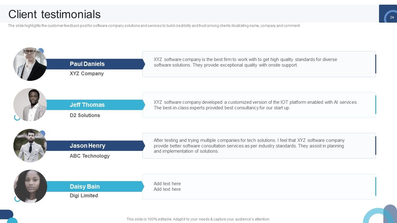 Digital Application Software Development Business Profile Ppt PowerPoint Presentation Complete Deck With Slides Slide24