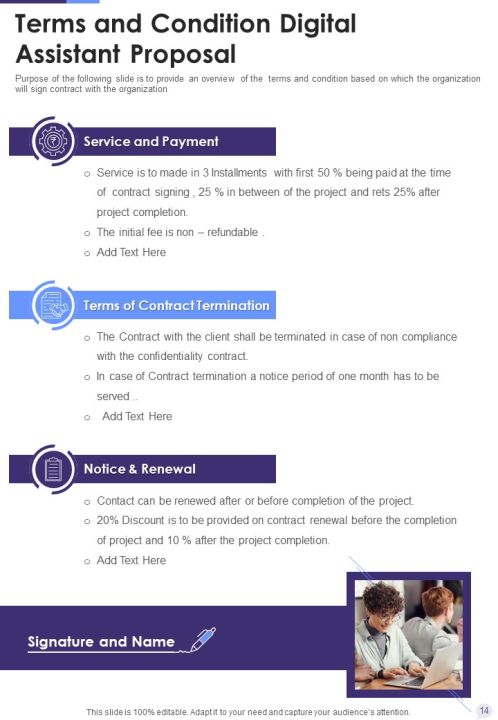 Digital Assistant Proposal Example Document Report Doc Pdf Ppt Slide14