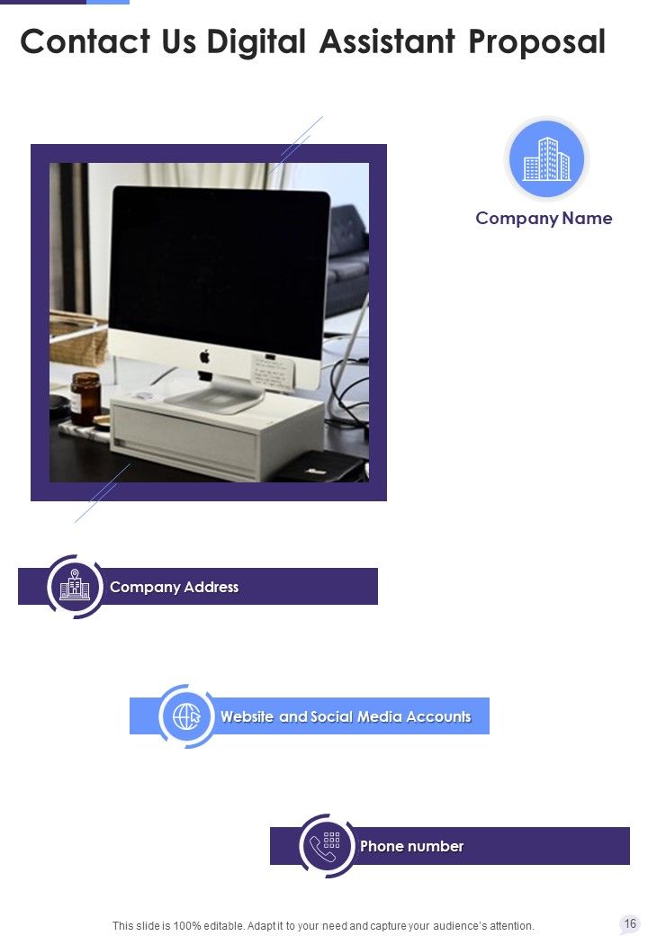 Digital Assistant Proposal Example Document Report Doc Pdf Ppt Slide16