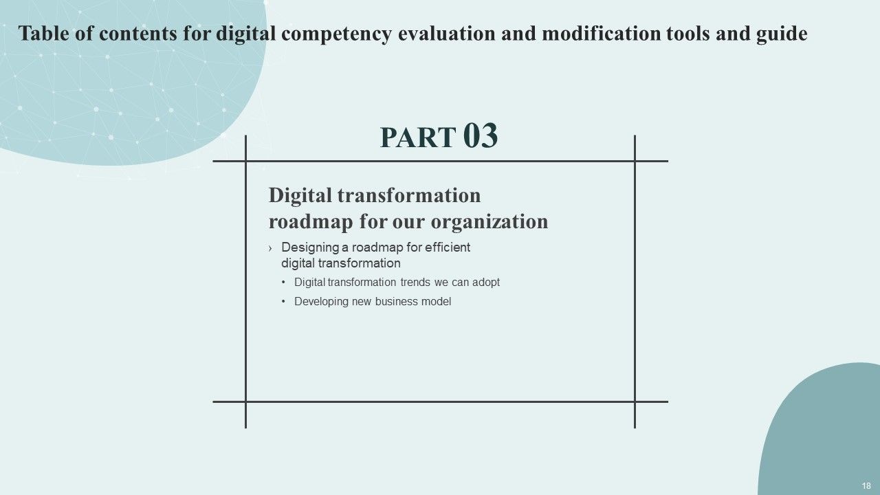 Digital Competency Evaluation And Modification Tools And Guide Ppt PowerPoint Presentation Complete Deck With Slides Slide18