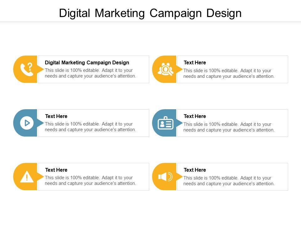 Digital Marketing Campaign Design Ppt PowerPoint Presentation ...