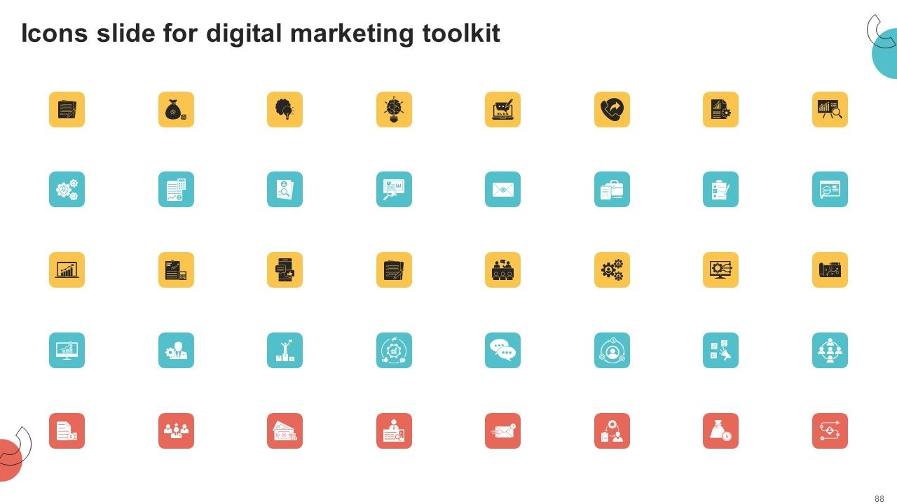 Digital Marketing Toolkit Ppt PowerPoint Presentation Complete Deck With Slides Slide88