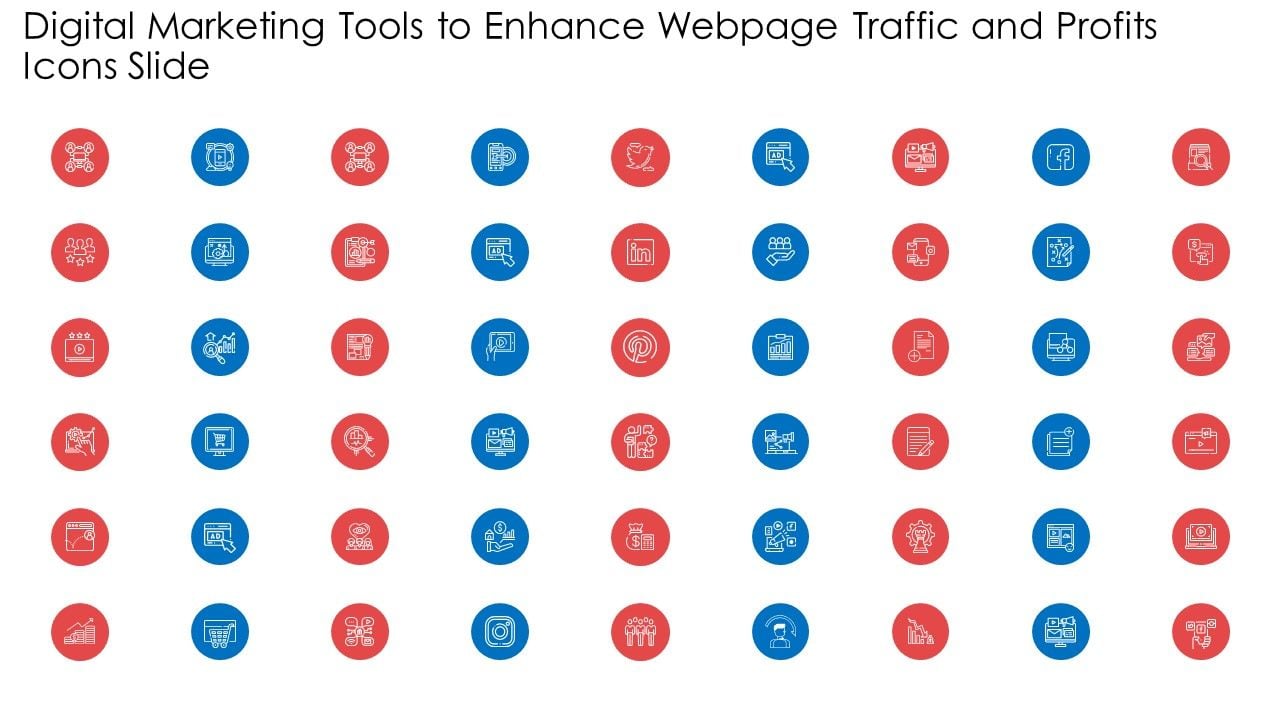 Digital_Marketing_Tools_To_Enhance_Webpage_Traffic_And_Profits_Icons_Slide_Ppt_File_Objects_PDF_Slide_1.jpg