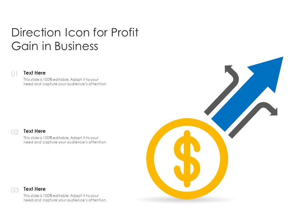 Direction_Icon_For_Profit_Gain_In_Business_Ppt_PowerPoint_Presentation_Inspiration_Deck_PDF_Slide_1.jpg