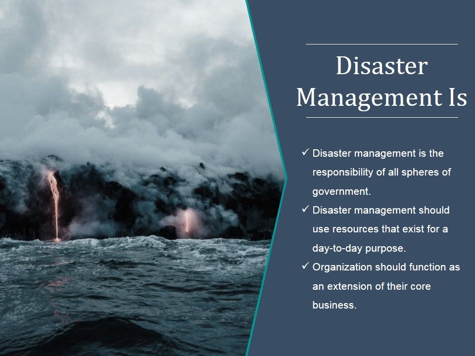 Disaster Management Plan And Strategies Ppt PowerPoint Presentation Complete Deck With Slides Slide03