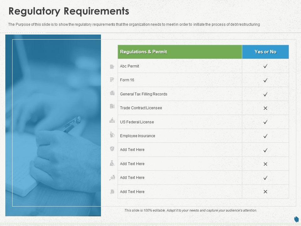 Distressed_Debt_Refinancing_For_Organizaton_Regulatory_Requirements_Ppt_PowerPoint_Presentation_Outline_Icons_PDF_Slide_1.jpg