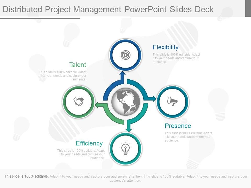 Distributed Project Management Powerpoint Slides Deck